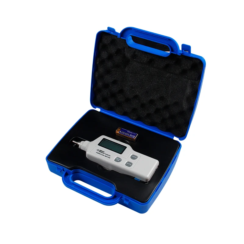 Pengukur getaran portabel Sensor pintar AS63A, akselerasi/pergeseran/kecepatan pengukur getaran penganalisis vibrometer