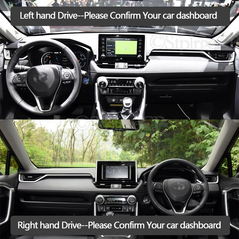 for Toyota Rav4 XA50 2019 2020 RAV 4 XA 50 Anti-Slip Mat Dashboard Cover Pad Sunshade Dashmat Carpet Anti-UV Car Accessories Rug