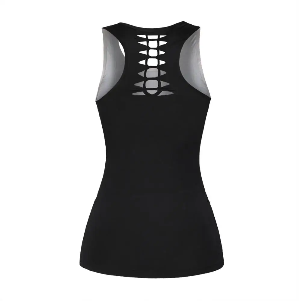 3D Digital Printed Kiss Band Rock Hollow Tanktop Women Sexy Vest Girls Fashion Tank tops Clothes ropa mujer Oversized Drop ship image 3