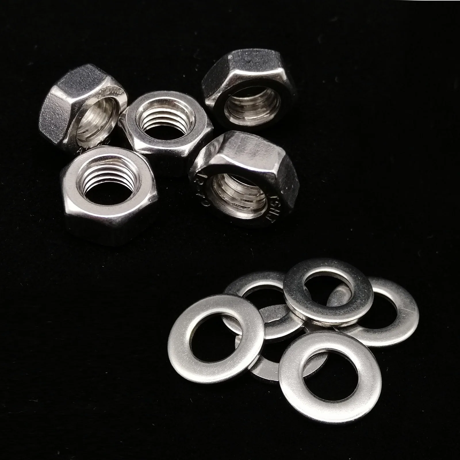 Insgesamt 400/650/1140/2100X M1,6 M2 M2,5 M3 M4 M5 304 Edelstahl Sechskant Innensechskantschraube Bolzen Mutter Set Sortiment Kit – Detail 18