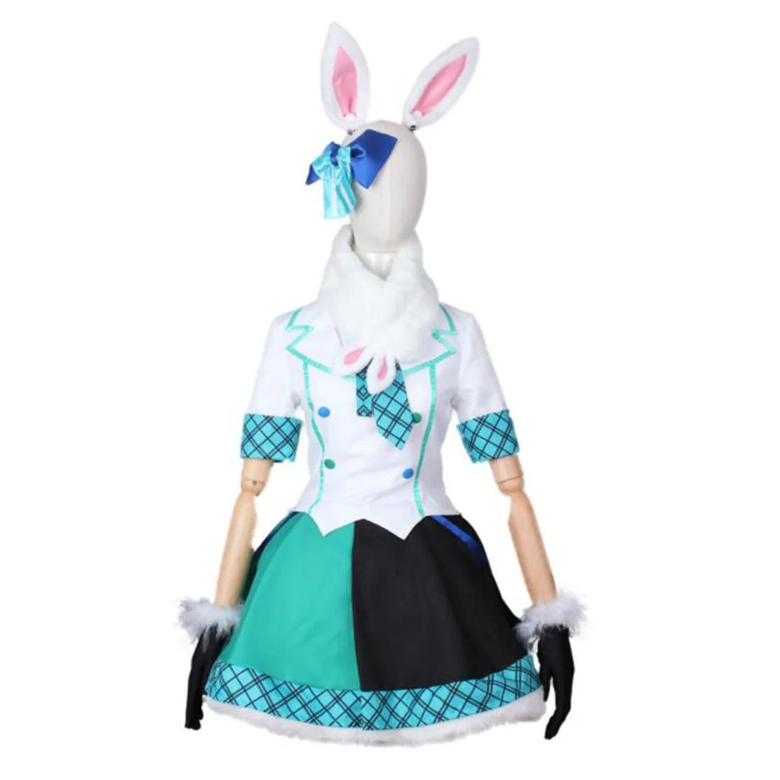 

VTuber Hololive Peko Usada Pekora Bunny Girl Outfit Uniform Cosplay Costume Halloween Custom Made Any Size