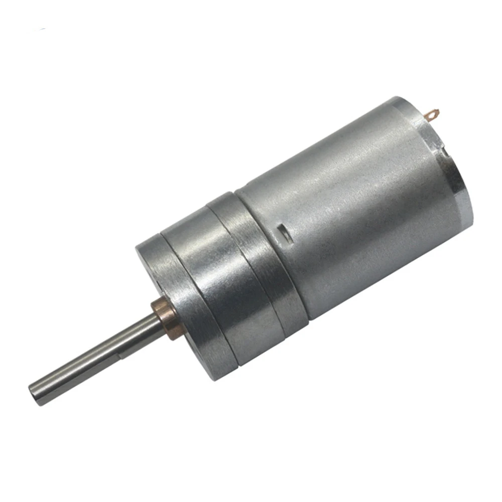 JGA25-370 Shaft length 25mm 6v 12v 24v DC Electric Gear Motor High Torque PWM Forward Reversed Adjusted Reduction Speed