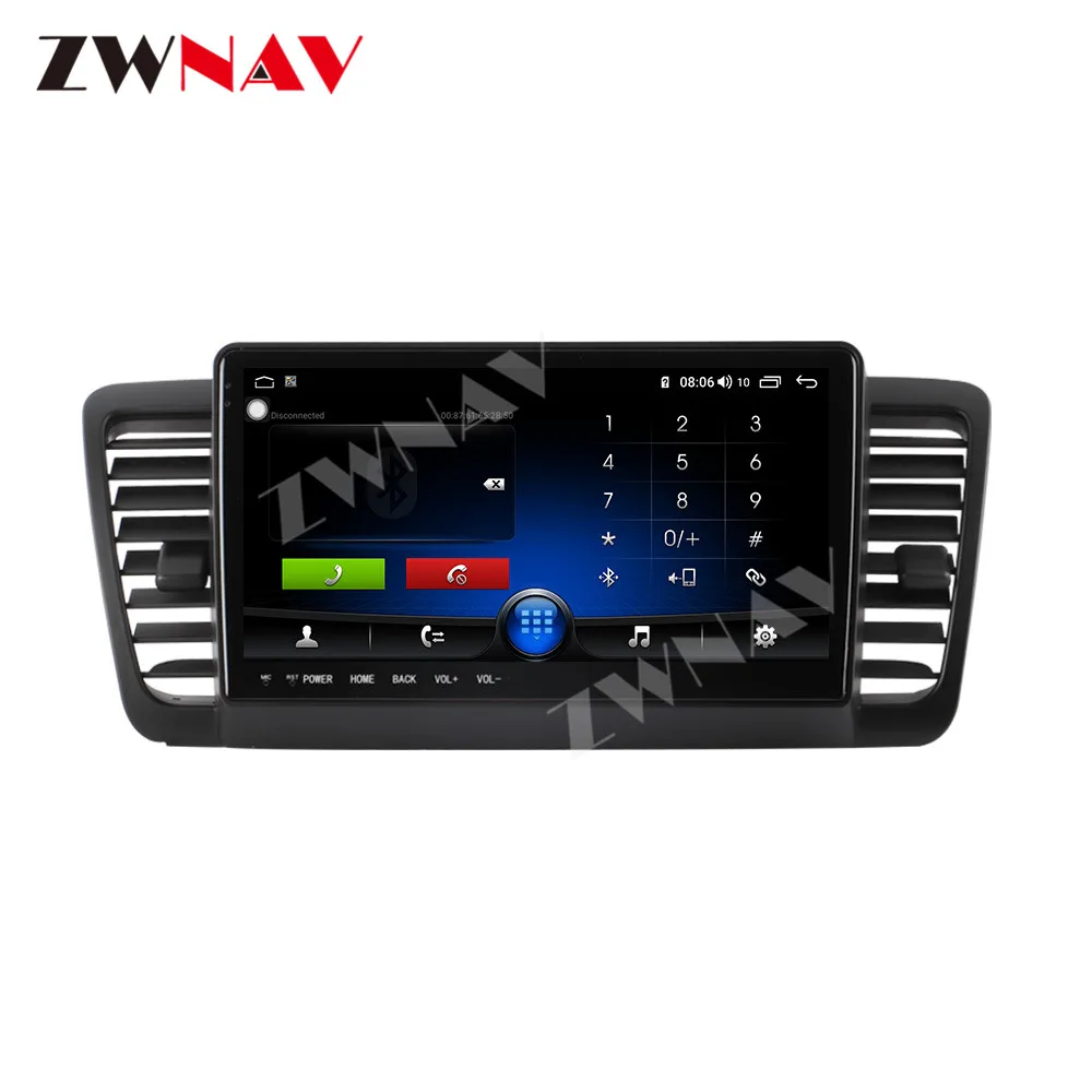 Schermo Android 9 IPS Car Multimedia per Subaru Legacy Outback 2003-2009 Radio registratore unità principale lettore multimediale per auto