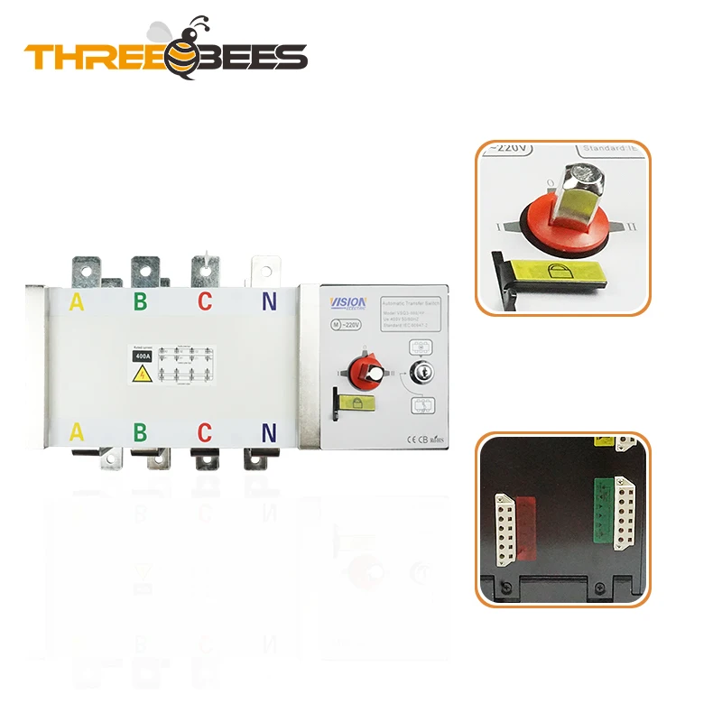

Automatic Transfer Switch 800amp ATS 800A 300A 400A 630A 1000A 1250A 1600A