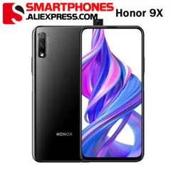 Global ROM Honor 9X 4GB 64GB  48MP Dual Cameras GPU Kirin 810 Octa Core 6.59 inch FHD Full Screen Mobile Phone Smartphone