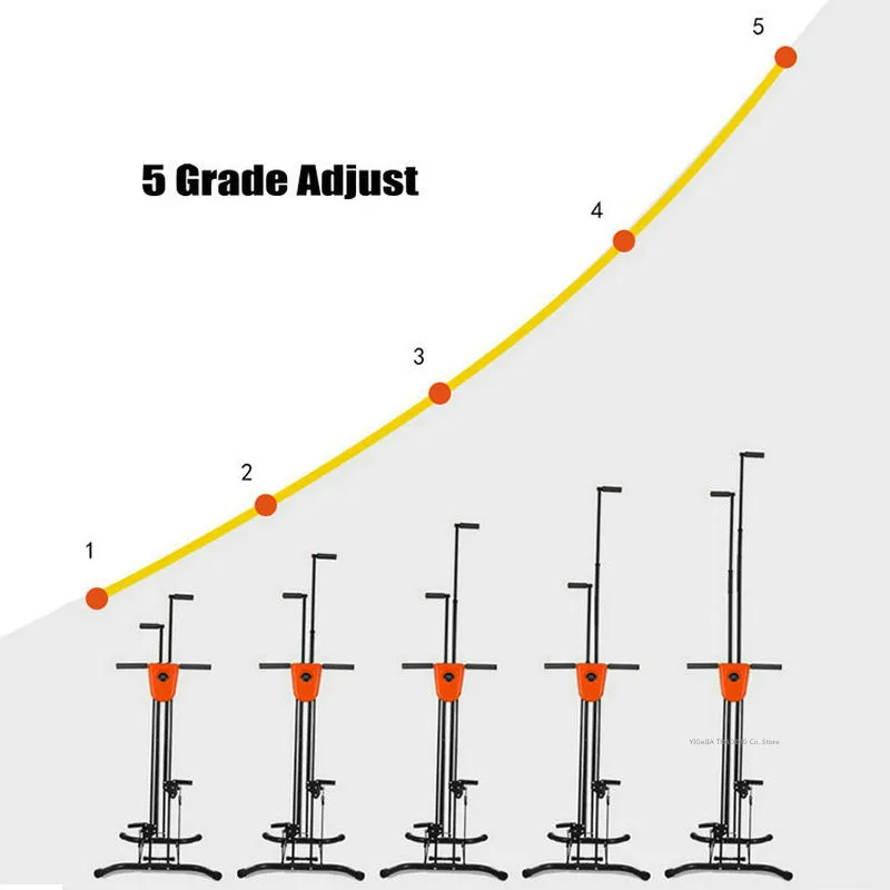 Maxi Climber Vertical Climber Combines Resistance Training and Cardio for a Full Body Workout Exercise Machine Stair Stepper