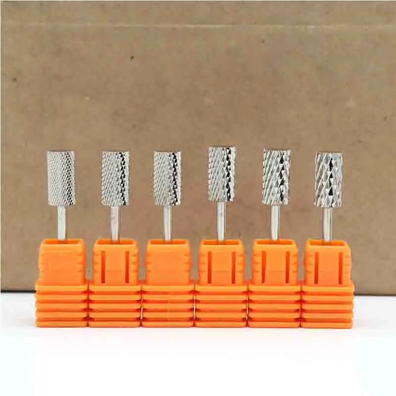 1pc Tungsten Steel 2.35mm Shank Nail Art Drill Bit Alloy Grinding Head Grinding Machine Dedicated Sander Polishing Electric Tool