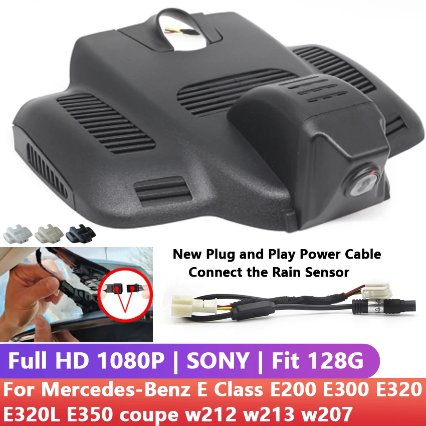 

Easy Install HD Car Wifi Dash Cam Video Recorder camera For Mercedes-Benz E Class E200 E300 E320 E320L E350 coupe w212 w213 w207