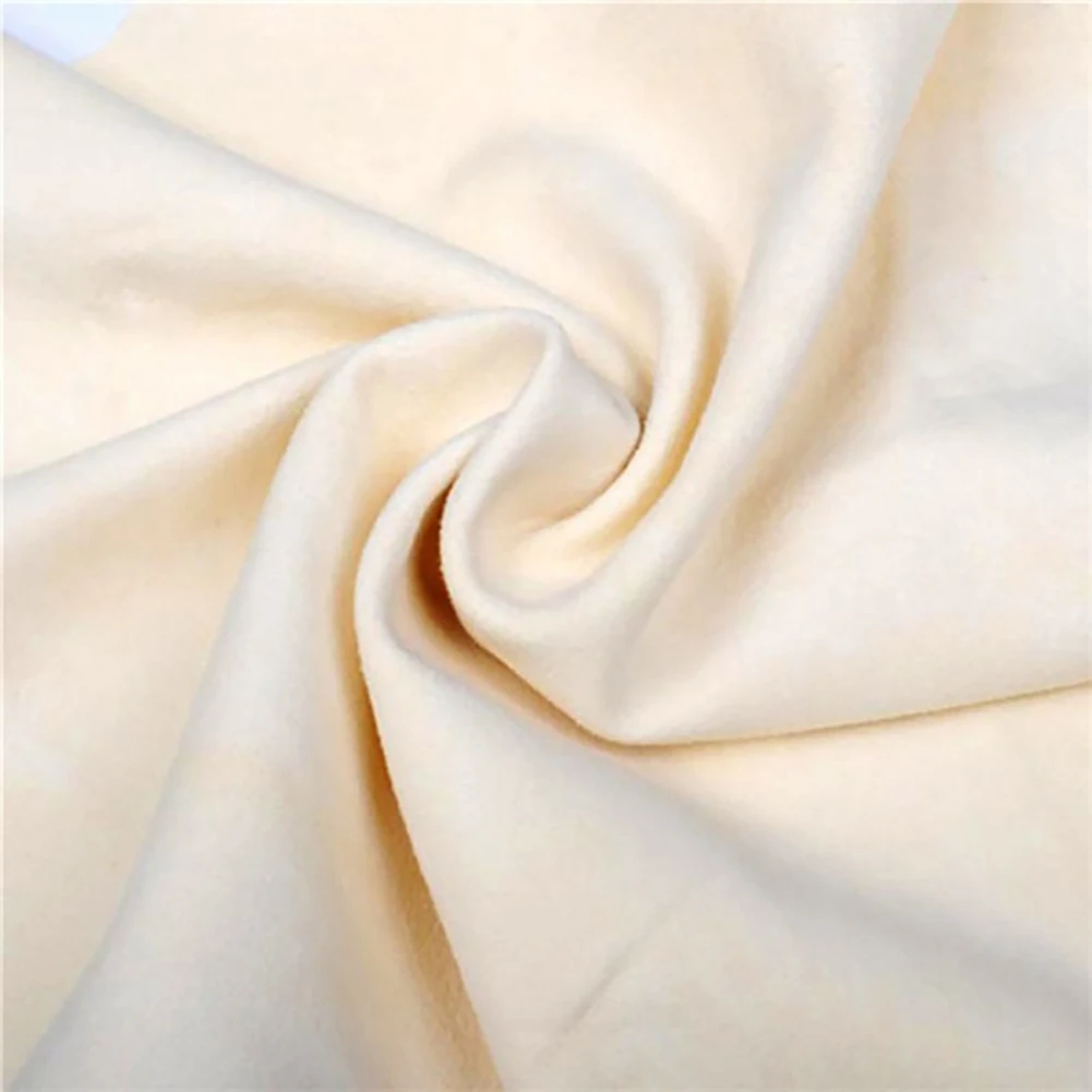 Natural Chamois Leather Car Cleaning Cloth Body Window Washing Towel Cleaning ClothGenuine Leather Wash Suede Absorbent Quick