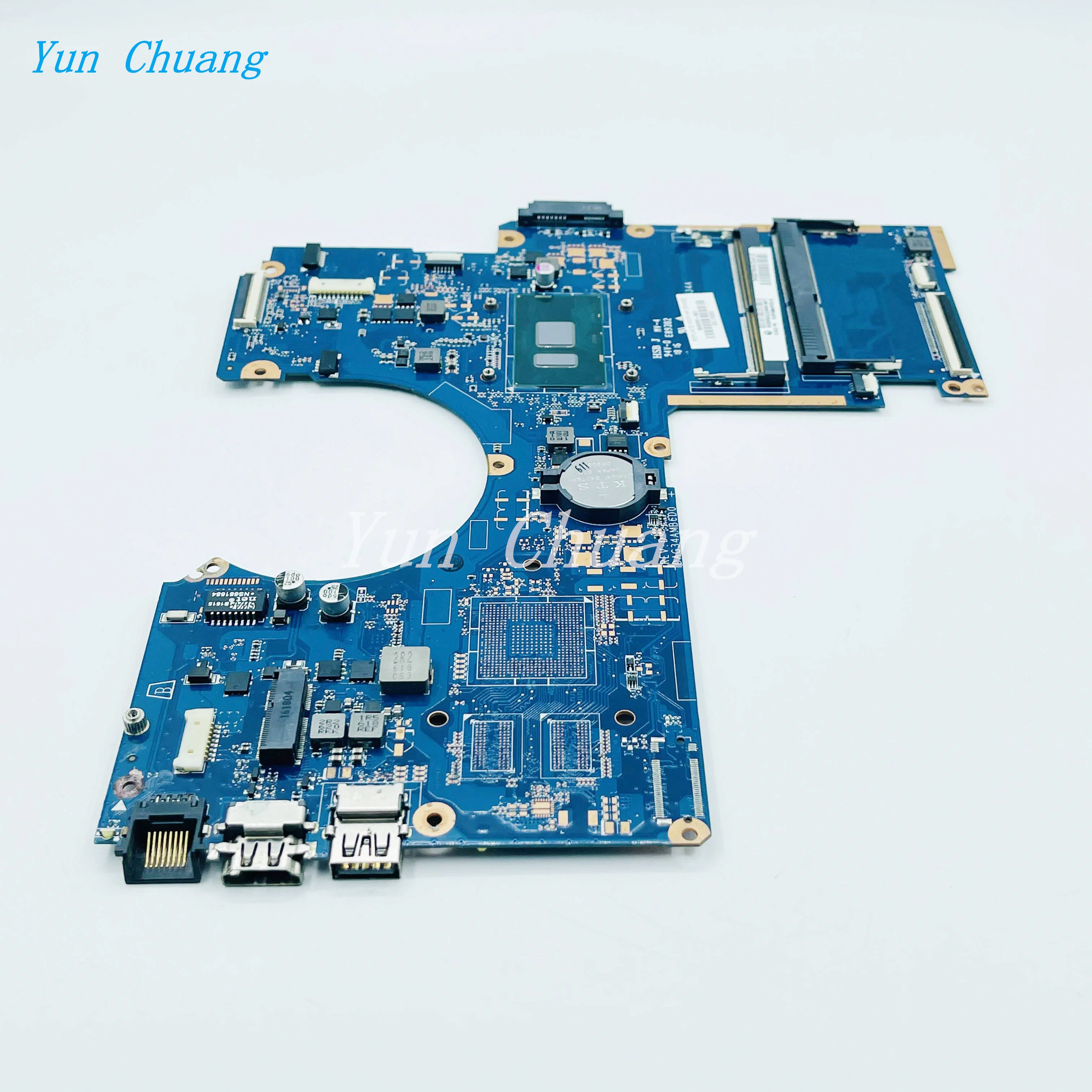 Placa-mãe portátil para laptop HP, placa-mãe DAG34AMB6D0, PAVILION