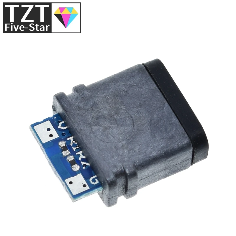 TZT 5/10 Stück USB 3.1 Wasserdichter Typ-C-Stecker 16PIN 5A Buchse Doppelter 5,1K-Widerstand Unterstützt Laden und Entladen – Detail 3
