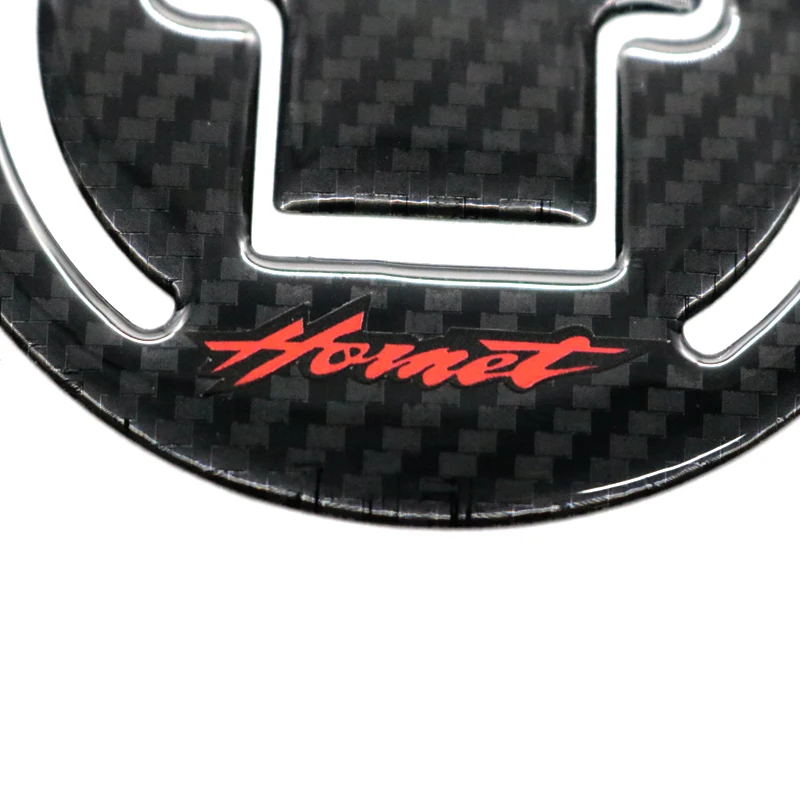 3D Carbon Fiber Motorcycle Oil Fuel Cap Cover Decal Sticker For HONDA CB250 Hornet 1997-2011 CB600 1998 -2002 Motorcycle Decals 4