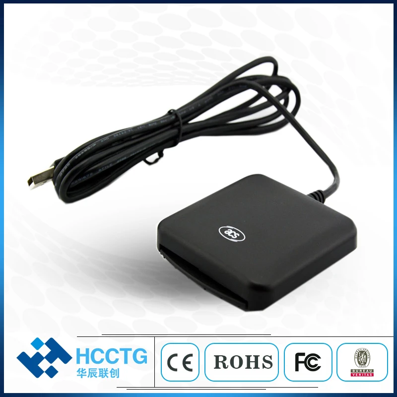 leitor de cartao inteligente da microplaqueta do iso 7816 usb acr38 emv ic do baixo custo escritor acr39u u1 01