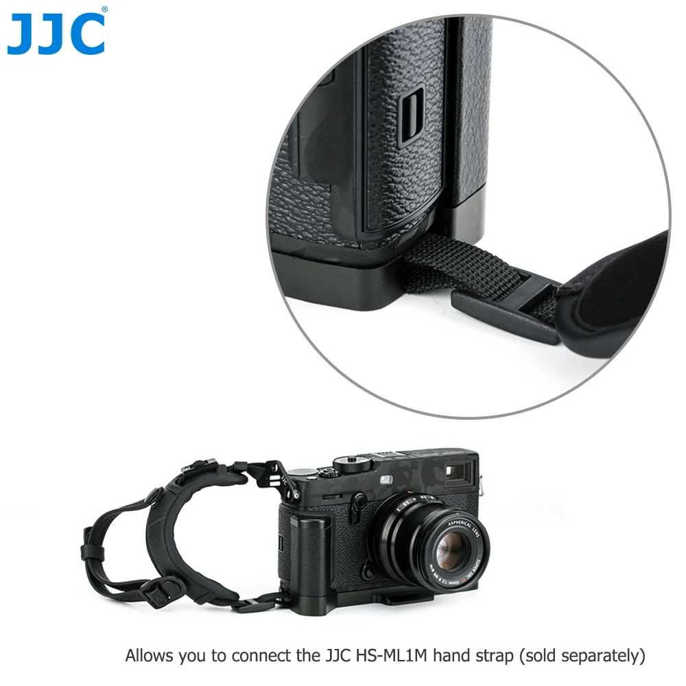 JJC Camera metalowa ręka Grip L uchwyt wspornika do Fujifilm X-Pro3 X-Pro2 X-Pro1 zastępuje Fujifilm MHG-XPRO3 MHG-XPRO2 MHG-XPRO1