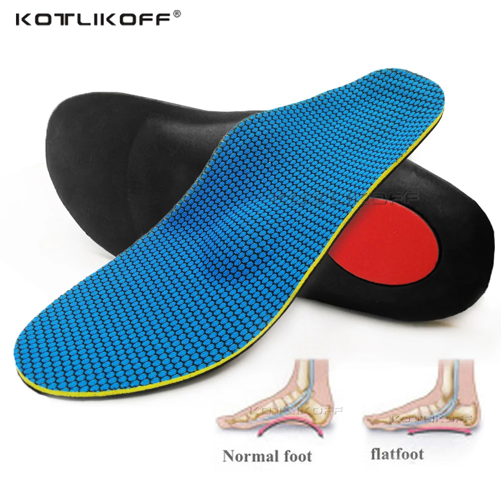 Orthotic Insole For Severe Flat Feet Arch Support Orthopedic Shoes Sole Insoles For Feet Relief Heel Pain Plantar Fasciitis Pads