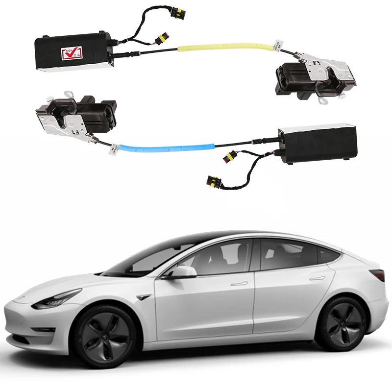 for Tesla Model Y Electric suction door Automobile refitted automatic locks Car accessories Intelligence Suction door