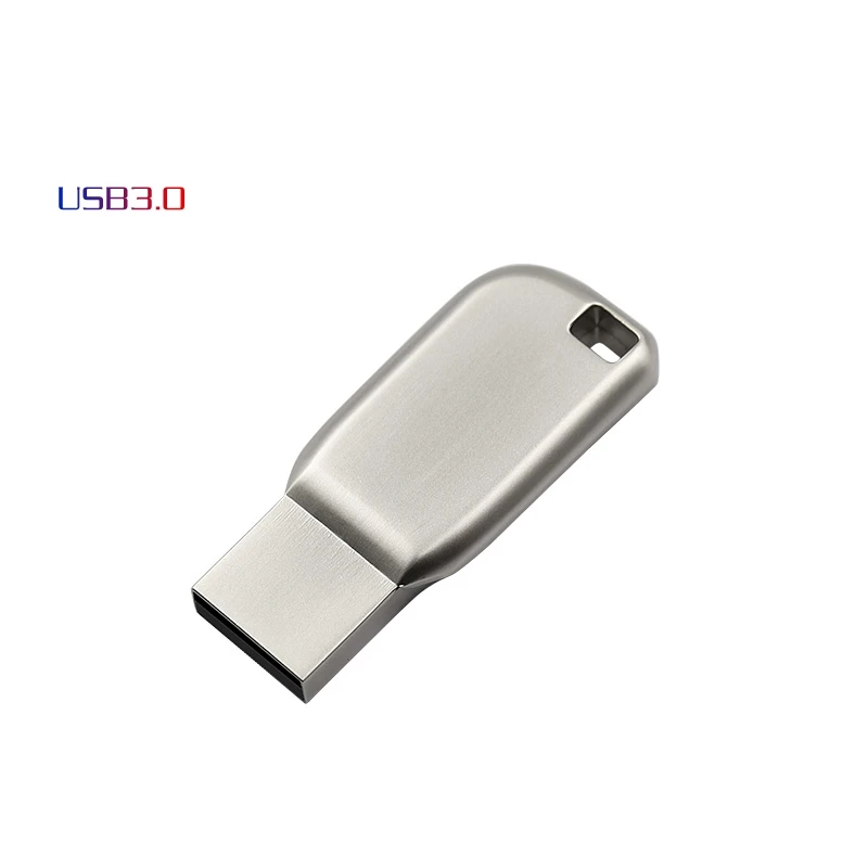 Usb3.0 Flash 32GB 16GB 8GB 128GB Pen Drive Flashdisk Logam Perak U Disk Memoria Cel Usb tongkat