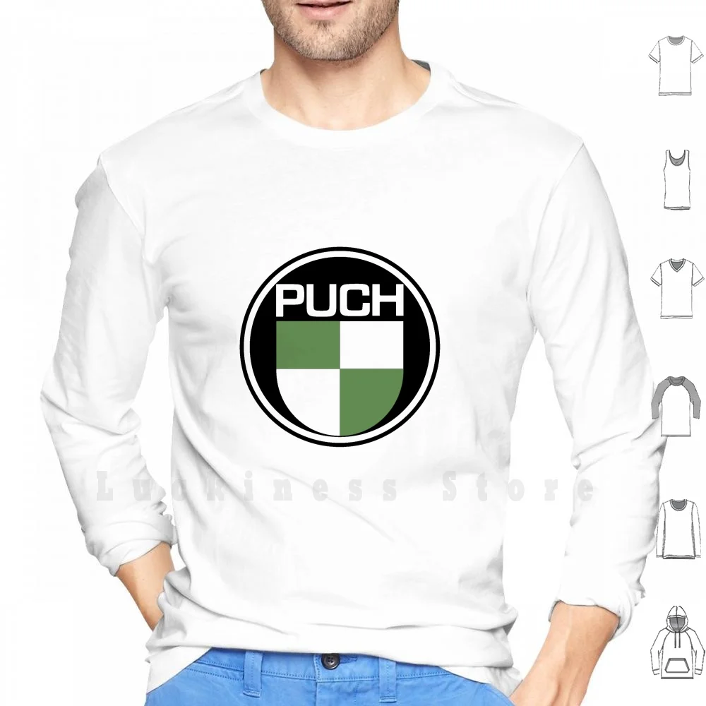 Puch Logo Hoodie Puch Puch Gift Puch Merchandise Puch Stuff Vintage Scooter Italian Mod Cosa Gp