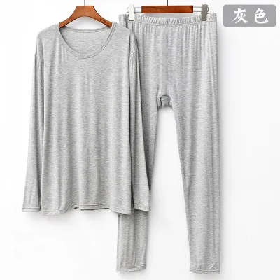 Autumn Winter Pajamas Women 2024 Plus Size Modal Cotton Sleepwear Pyjama Set Underwear Suit Pijama Mujer 3XL-7XL 45 To 110 KG