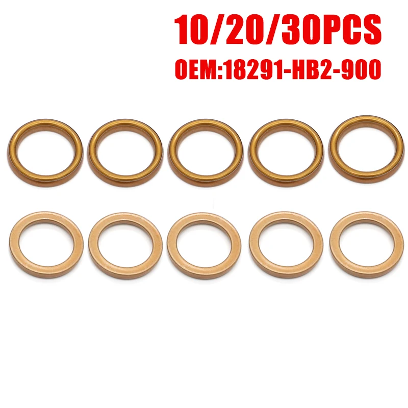 Exhaust Muffler Header Gasket Seal For HONDA CT70 Z50 XR50R XR70R CRF50F CRF70F CT110 ST70 C70 Exhaust Gasket 18291-HB2-900