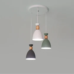 Nordic Modern Pendant Lights Restaurant Coffee Design Tables Kitchen Accessories Lighting Decorative LED Ceiling Lamp