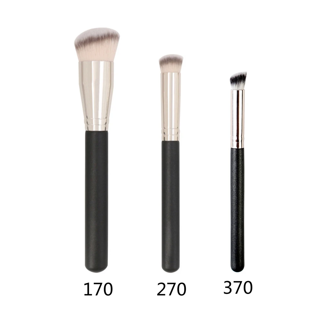 Hoge Kwaliteit Maquillage Blusher Tool Eyeliner Lip Borstels Oogschaduw Contour Foundation Concealer Brush Make-Up Kwasten Set