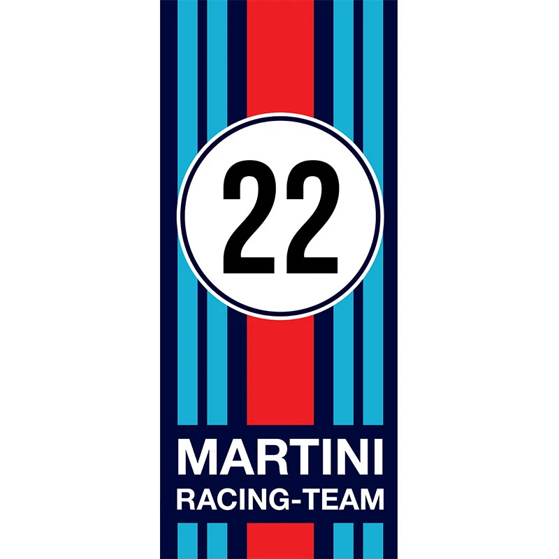 Autocollants de course MARTINI Cool, adaptés pour pare-chocs de voiture, fenêtre de moto, décalcomanies personnalisées en PVC