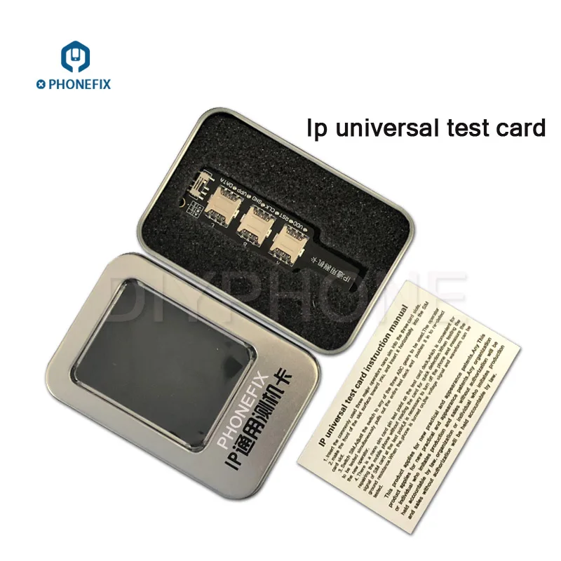 IPบัตร3ใน1ซิมการ์ดUNIVERSALสัญญาณการทดสอบการวินิจฉัยTEST CARDสำหรับIphone Ipadซิมการ์ดสัญญาณการทดสอบการวินิจฉัยเครื่องมือ