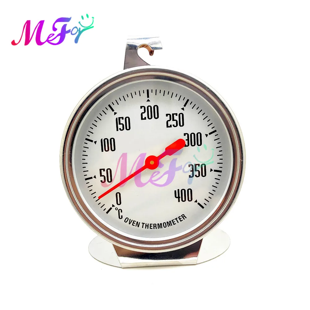 Stainless Steel Oven Cooking Meat Thermometer Mini Oven Temperature Gauge Grill Temperature Gauge for Home Kitchen Food