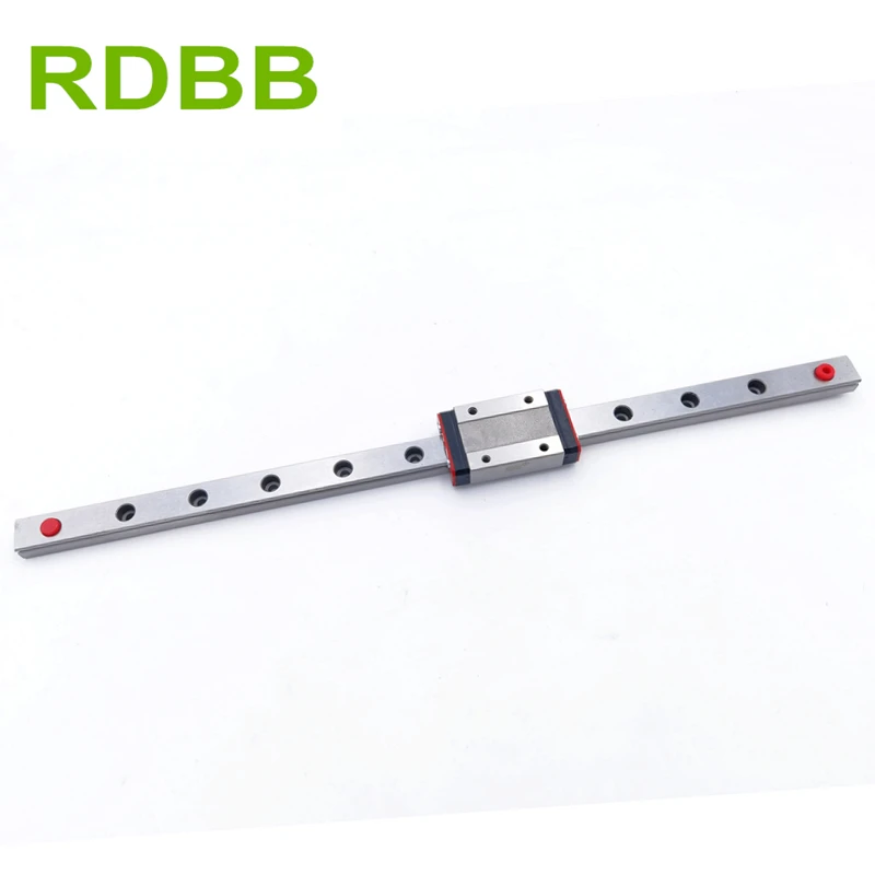 7mm Linear Guide MGN7 60 100 150mm 150 160 200 220 250 300 350 400 450 500 550 600 650 mm linear rail + MGN7H or MGN7C block