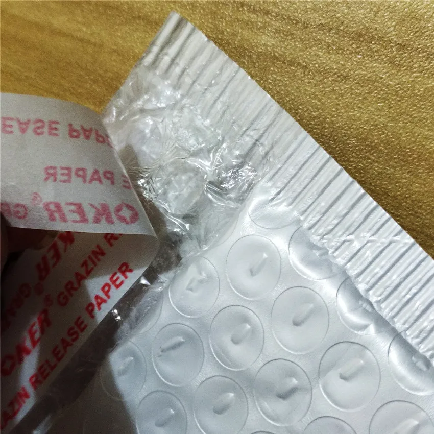 FUYIER Bubble Mailers White Poly Bubble Mailer Self Seal Padded Envelopes Gift Bags Shipping Packages Lined Mailer Self 100 PCS
