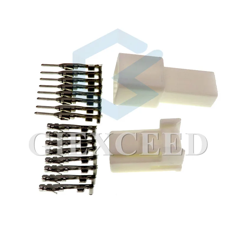 2 Sets 8 Pin 1565804-1 1376352-1 Car Rear View Mirror Socket Reading Light Plug AC Assembly 90980-12221 90980-12551 1717103-1