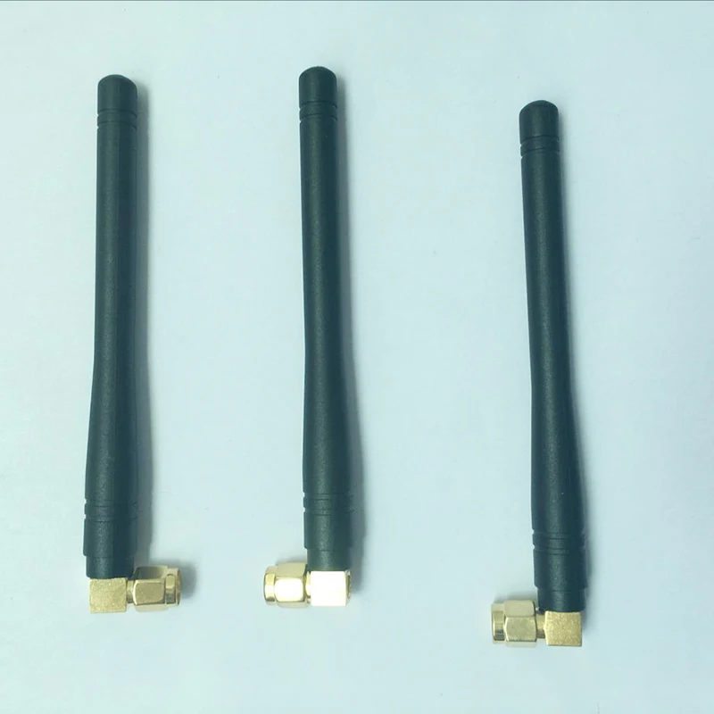 GSM / 315/433 / 3G glue stick antenna SMA elbow inner pin antenna full length 10.8cm gain 3.5dBi lightweight and practical