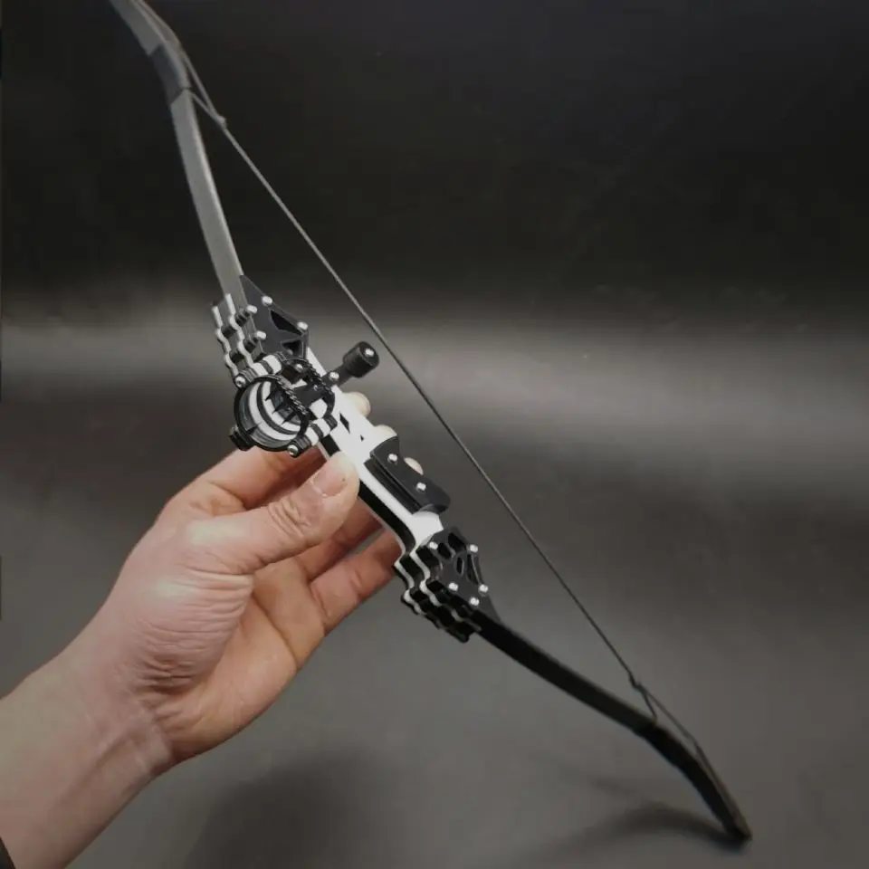 

Small Reverse bow Mini bow with 4 Arrow 18 pounds detachable decompression toy archery supplies