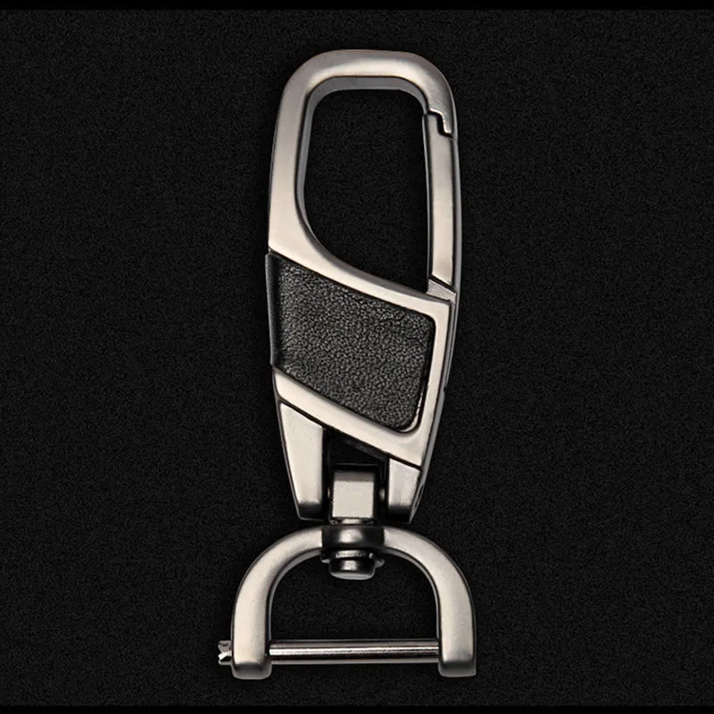 Neuer Schlüsselanhänger aus Leder, modischer Charm, Metall-Schlüsselring, Partygeschenk, Schlüsselanhänger, Schnalle, Schmuck, Großhandel – Detail 1