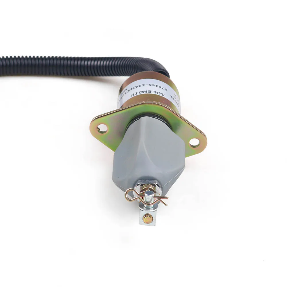 1751ES-12A3UC12B1S Fuel Shut Off Solenoid for Hyundai Excavator R60-5 R210-5 R335-7 For Yanmar engine 12V