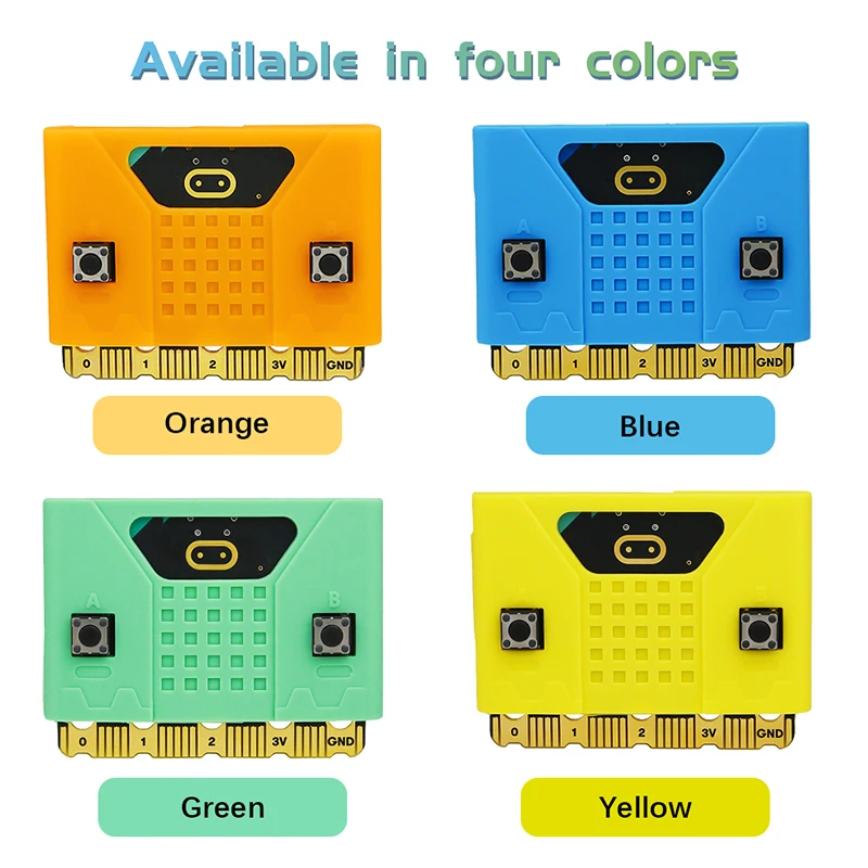 BBC Micro:bit V2.0 Colors Silicone Protective Cases Outer Shell  for Micro:bit V2