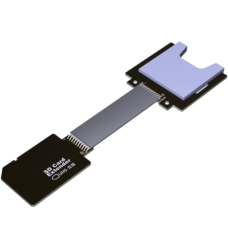 Micro SD TF Extension cable Micro SD Extender Supports SDHC SDXC UHS-I Full-speed Stable No FPC Card Reading Test Line