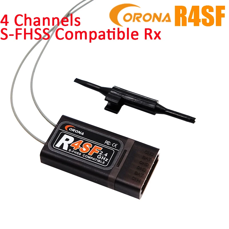 コロナ 2.4GHz R4SF R6SF R8SF C4SF-HV S-FHSS/FHSS 互換受信機 FUTABA