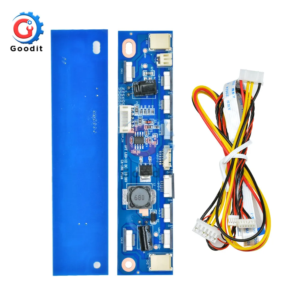 Led Backlight Inverter Multifunction Inverter Backlight LED Constant Current Board Driver Board 12 Connecters LED Strip Tester