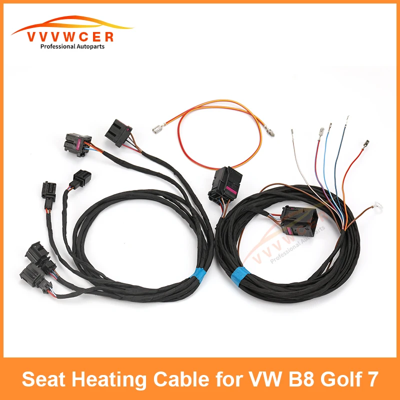 OEM Seat Heating Cable Harness Wiring for VW Golf 7 MK7 VII Passat B8 for Skoda MQB Octavia Seat Heater Cable