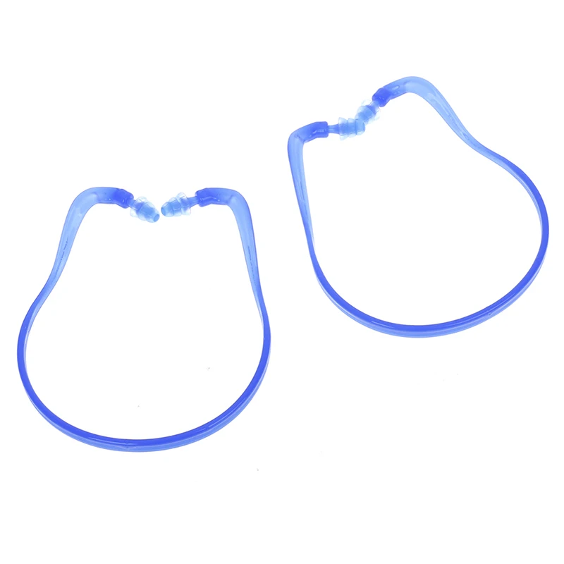 1Pcs Noise Reduction Earplugs Swim Reusable Hearing Protection Earmuff Silicone Corded Ear Plugs Ears Protector