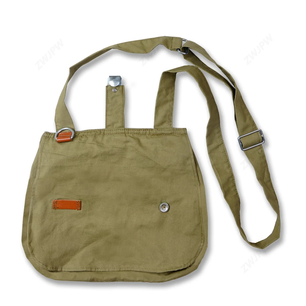 WW2 CHINA ARMY KMT INCLINED SHOULDER BAG OUTDOOR TRAVEL BAG