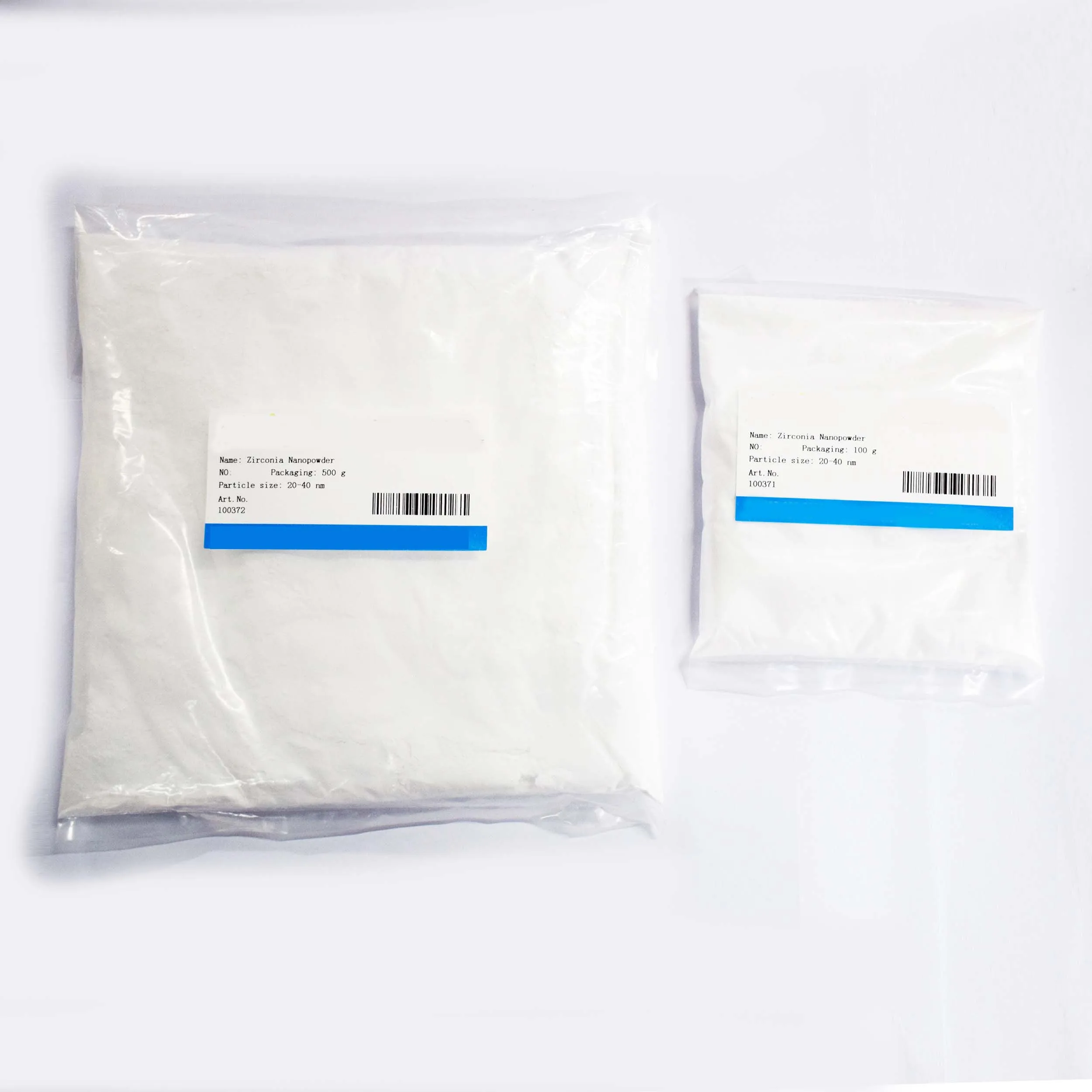 30nm Nano Zirconium Oxide High Quality  95% ZrO2 NanoPowder Yttria Stabilized Zirconia Powder