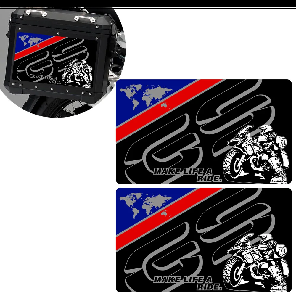 

R 1200 1250 GS GSA HP Trunk Stickers Decal For BMW R1250GS R1200GS F850GS F800GS G310GS F 750 850 800 Luggage Aluminum Cases