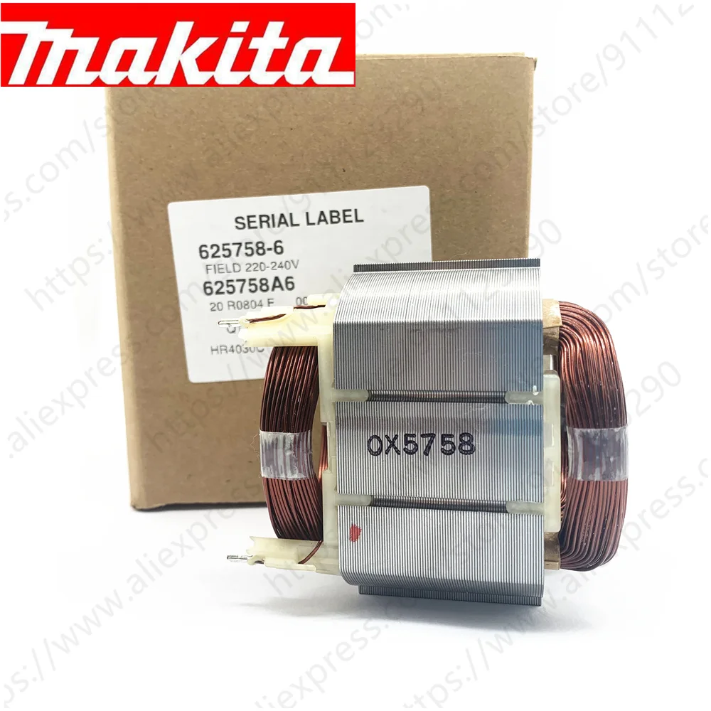 Stator Field for Makita HR4010C HR4001C HR4010C HR4003C HR4013C HR4011C HR4001CX HR4001CX2 HR4001CX1 HR4013C 625758-6