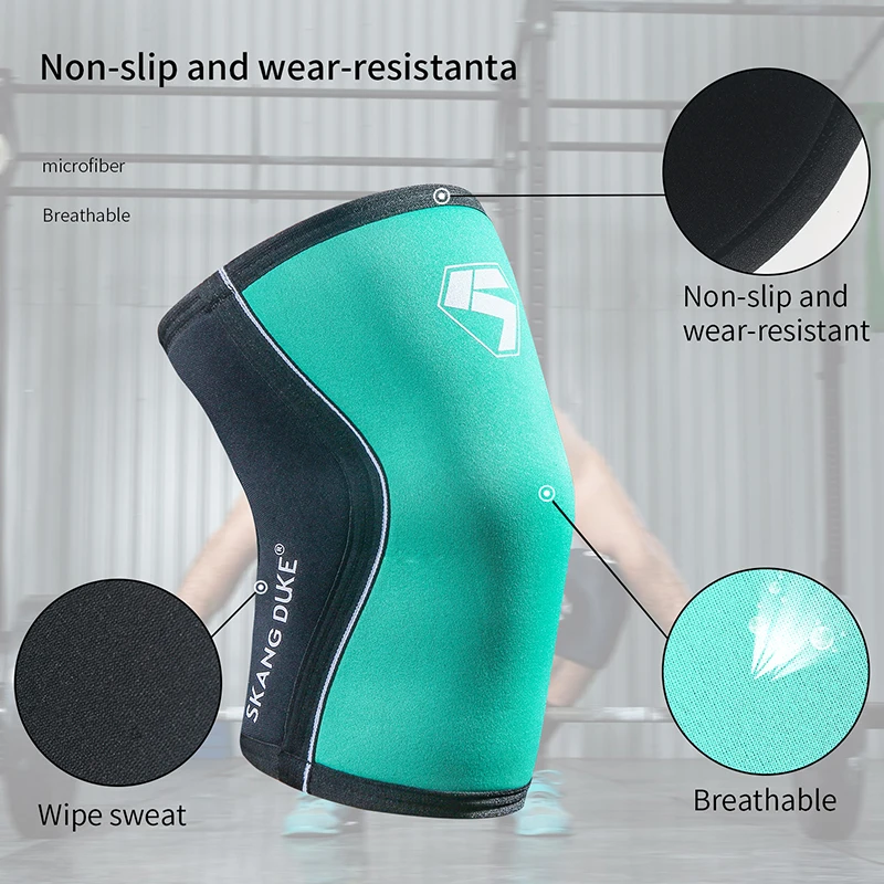 7 mm Powerlifting Knee Pad Neoprene Compression Knee Braces for Squat Exercise