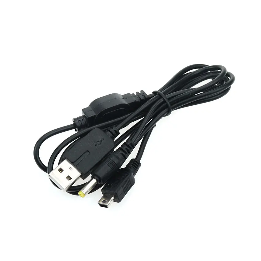 YuXi Charger Power Cord 2 in 1 USB Data Charge Cable Cord For Sony PSP 1000 2000 3000 Console