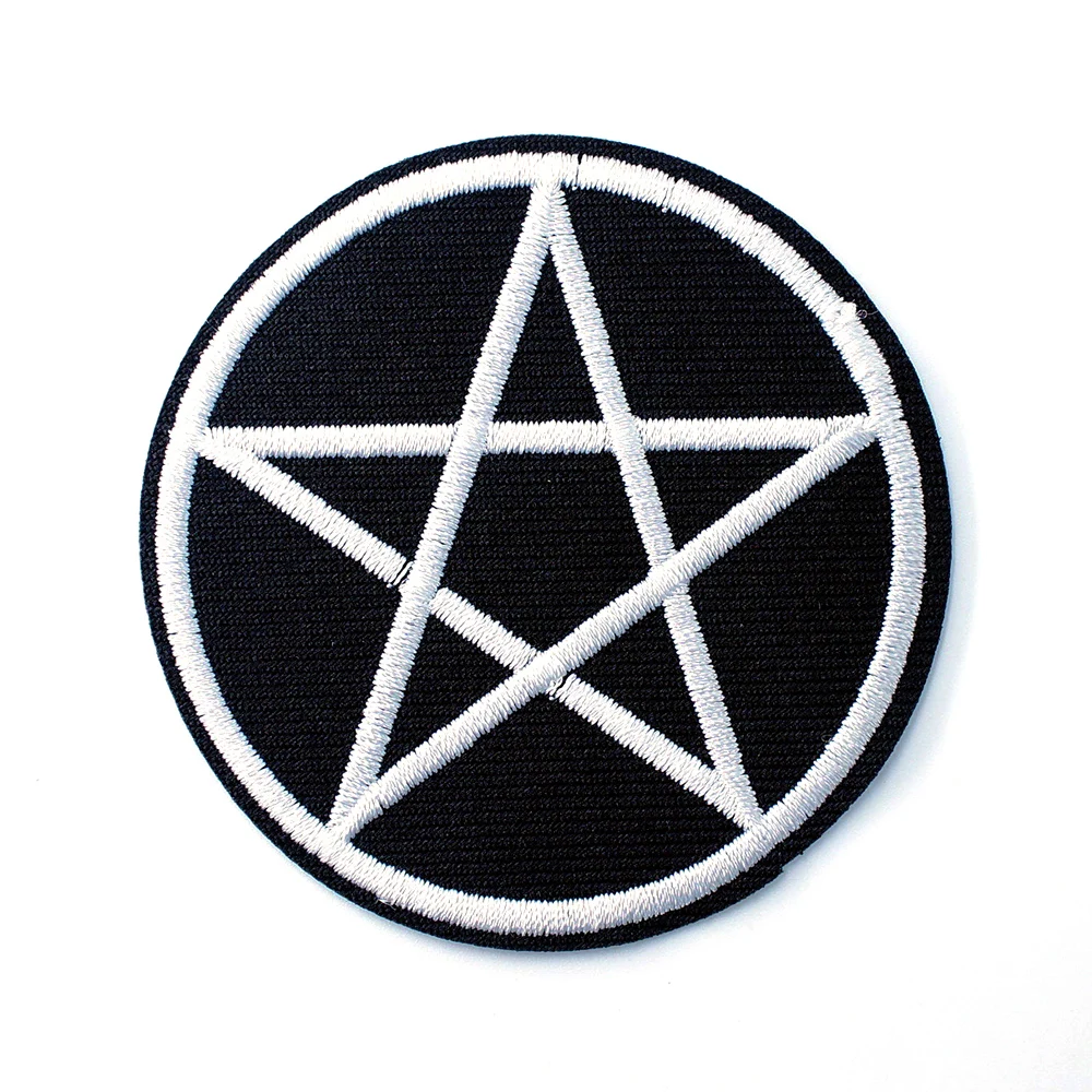 

Star Size:6.0x6.0cm Badges Patch Jeans Bag Hat Clothes Apparel Sewing Decoration Applique Bagde Patches Accessories