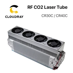 Cloudray 30W 40W CRD CO2 Laser Tube CR30C / CR40C RF Laser Tube for CO2 Laser Engraving Marking Machine